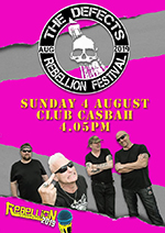 The Defects - Rebellion Festival, Blackpool 4.8.19